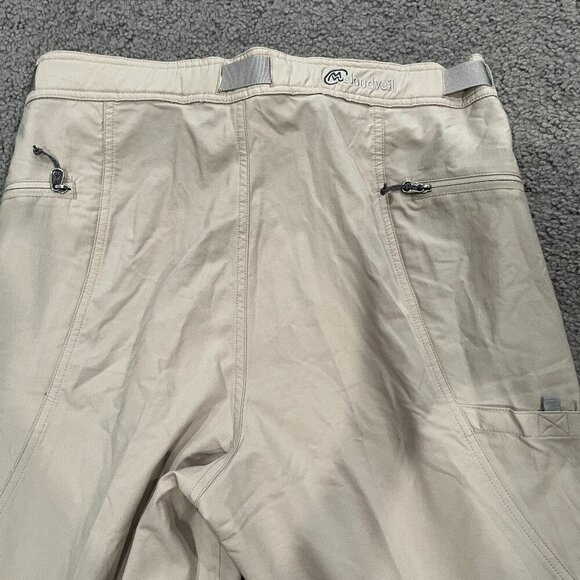 CLOUDVEIL 100% Nylon Performance Hiking Pants Multiple Zip Pockets Self Belt 34 - Picture 8 of 13